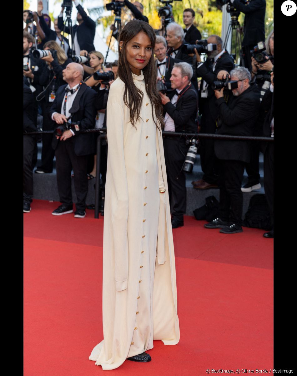 Liya Kebede - Montée des marches du film " Three Thousand Years of Longing (3000 ans à t'attendre) " lors du 75ème Festival International du Film de Cannes. Le 20 mai 2022 © Olivier Borde / Bestimage