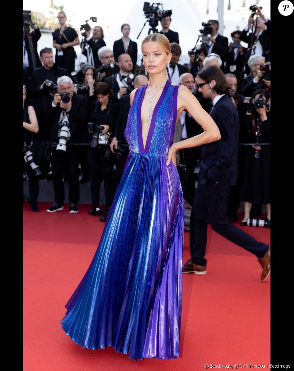 Frida Aasen - Montée des marches du film " Three Thousand Years of Longing (3000 ans à t'attendre) " lors du 75ème Festival International du Film de Cannes. Le 20 mai 2022 © Cyril Moreau / Bestimage