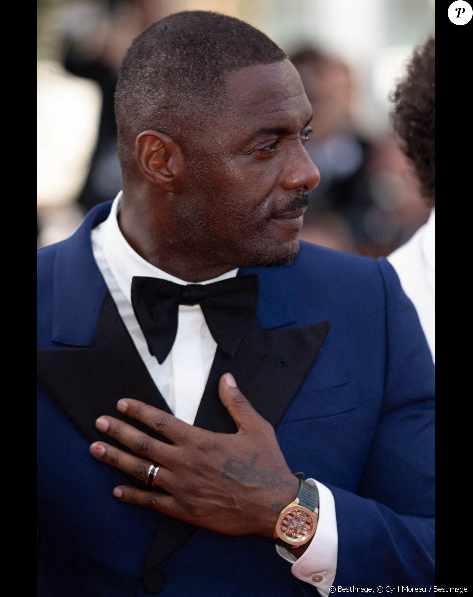 Idris Elba - Montée des marches du film " Three Thousand Years of Longing (3000 ans à t'attendre) " lors du 75ème Festival International du Film de Cannes. Le 20 mai 2022 © Cyril Moreau / Bestimage