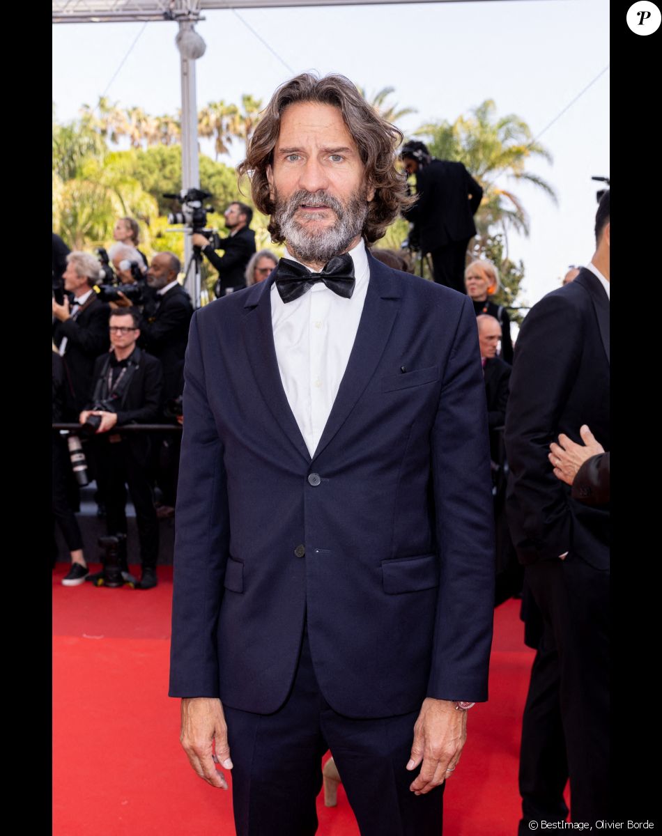 Frédéric Beigbeder - Montée des marches du film " Triangle of Sadness (Sans filtre) " lors du 75ème Festival International du Film de Cannes. Le 21 mai 2022 © Olivier Borde / Bestimage