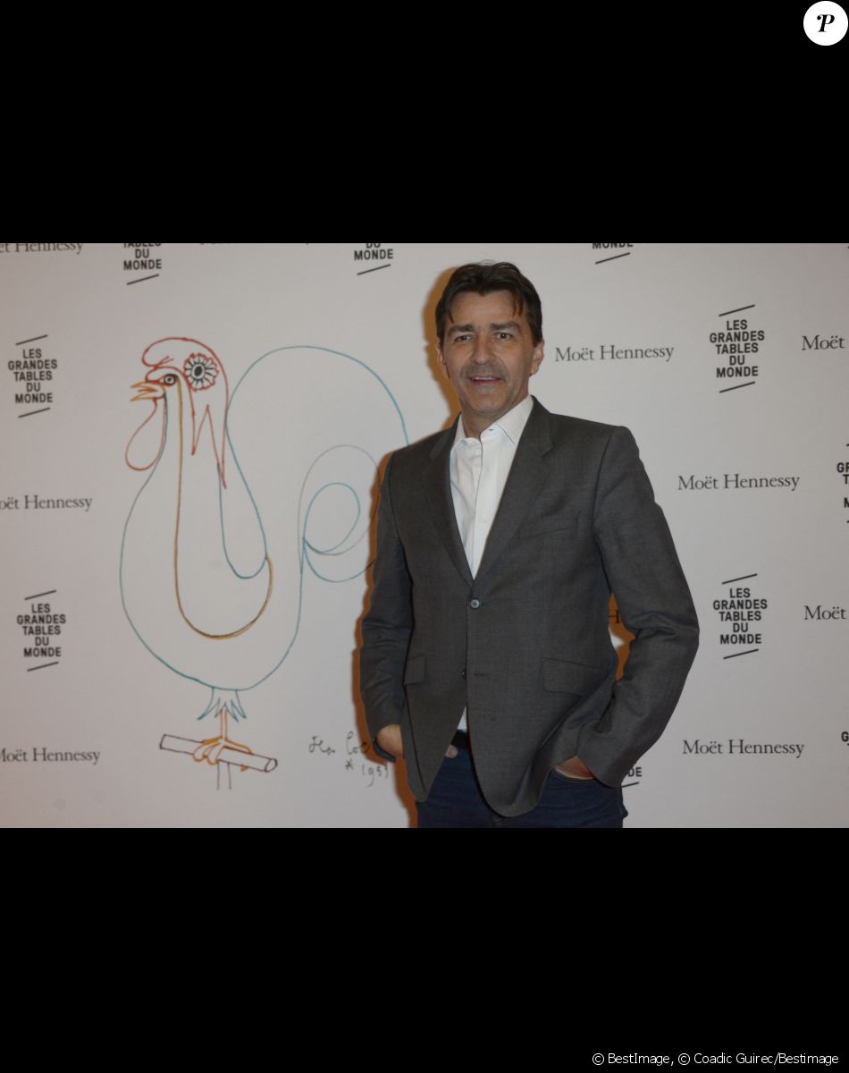 Yannick Alléno - Lancement du nouveau guide 2016 "Les Grandes Tables du Monde" à l'hôtel Four Seasons George V à Paris, le 7 avril 2016. © Coadic Guirec/Bestimage