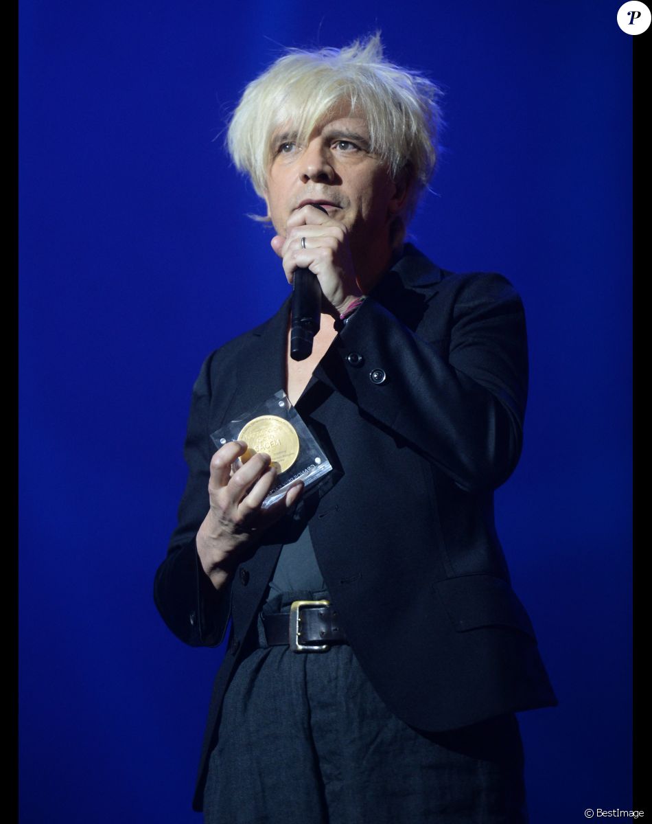 Nicola Sirkis au Grand Prix Sacem 2018 à la salle Pleyel à Paris, le 10 décembre 2018. © Veeren/Bestimage
