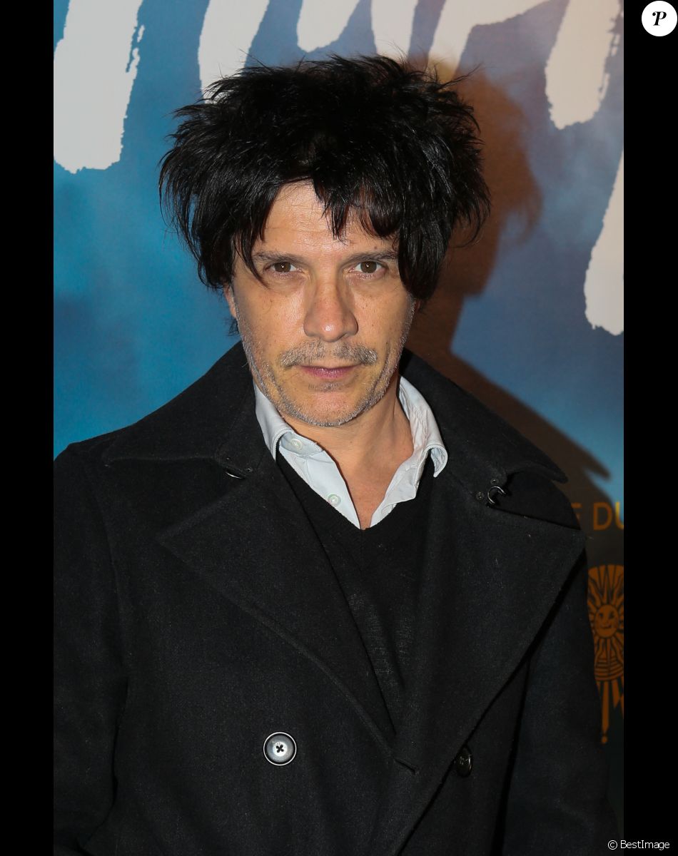 Nicola Sirkis - Photocall du nouveau spectacle du Cirque du Soleil "Amaluna" au parc de Bagatelle à Paris. © CVS/Bestimage
