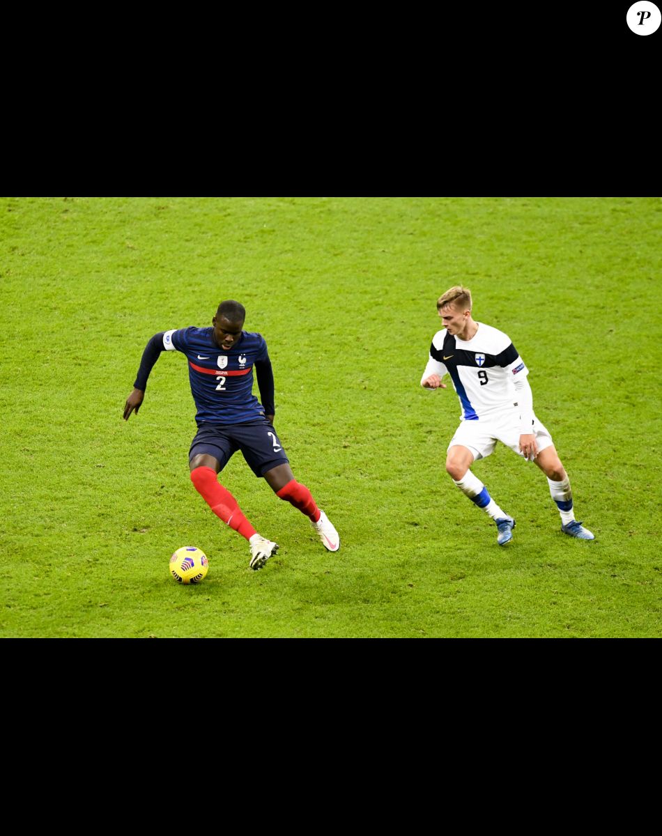Kurt Zouma - Match de football amical entre l'équipe de France et la Finlande (0-2) au Stade de France à Saint-Denis le 11 novembre 2020. © FEP / Panoramic / Bestimage