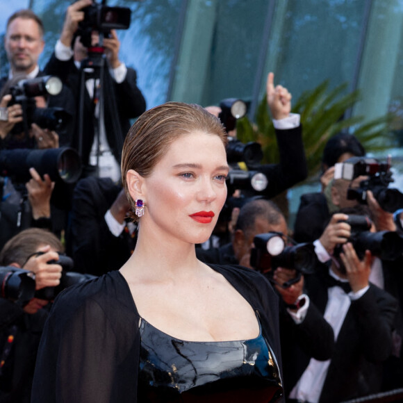 Léa Seydoux - Montée des marches du film " L'Innocent " lors du 75ème Festival International du Film de Cannes. Le 24 mai 2022 © Olivier Borde / Bestimage 