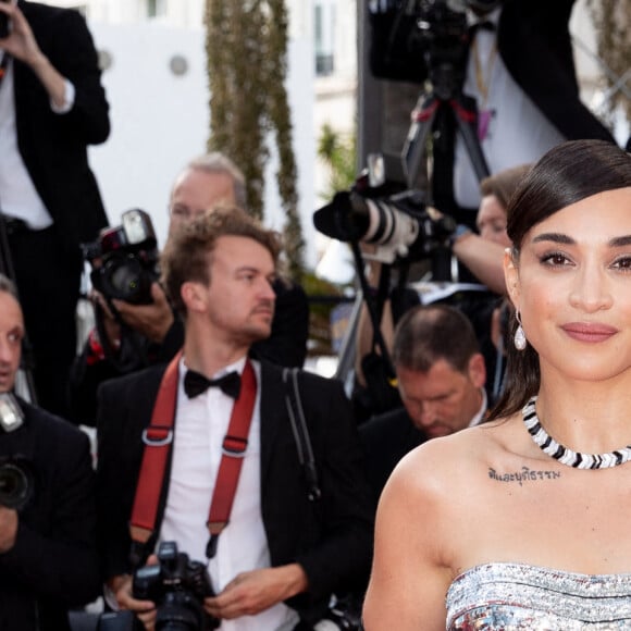 Camelia Jordana - Montée des marches du film " L'Innocent " lors du 75ème Festival International du Film de Cannes. Le 24 mai 2022 © Cyril Moreau / Bestimage 