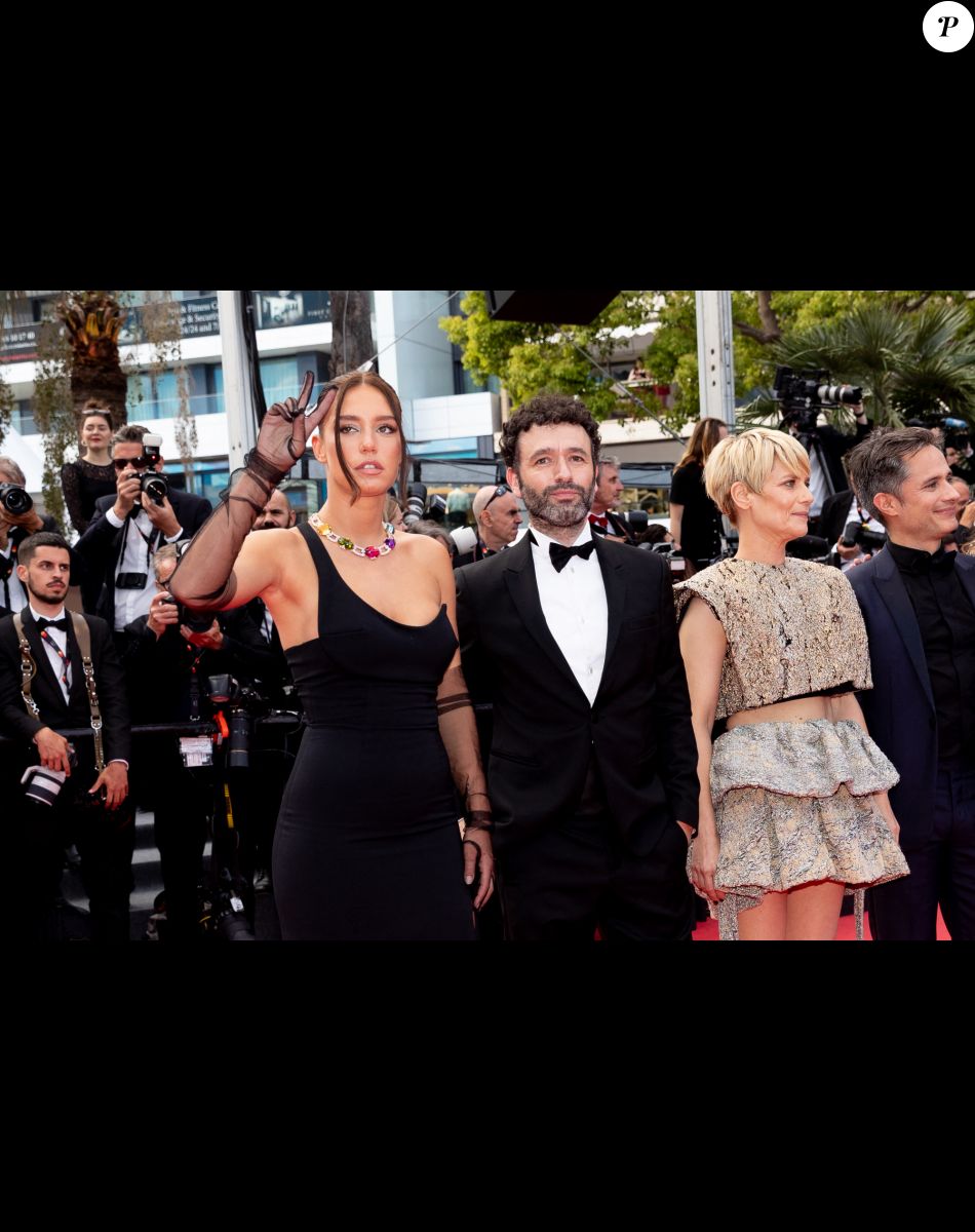 Adèle Exarchopoulos, guest, Marina Fois, guest - Montée des marches du film " L'Innocent " lors du 75ème Festival International du Film de Cannes. Le 24 mai 2022 © Cyril Moreau / Bestimage