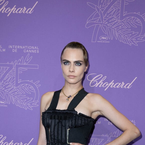 Cara Delevingne - Photocall du dîner du 75ème Festival International du Film de Cannes. Le 24 mai 2022