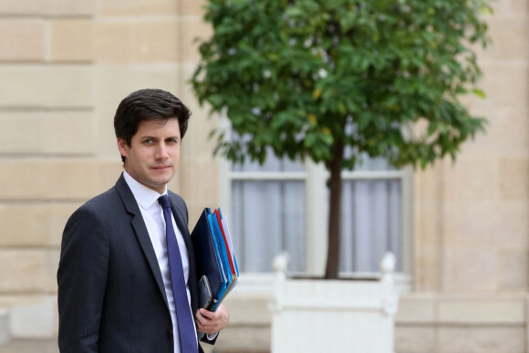 Julien Denormandie, secrétaire d'Etat auprès du ministre de la Cohésion des territoires à la sortie du conseil des ministres le 17 octobre 2018, au palais de l'Elysée à Paris