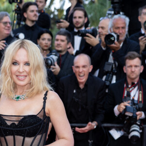 Kylie Minogue - Montée des marches du film " Elvis " lors du 75ème Festival International du Film de Cannes. Le 25 mai 2022 © Olivier Borde / Bestimage
