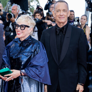 Catherine Martin, Tom Hanks - Montée des marches du film " Elvis " lors du 75ème Festival International du Film de Cannes. Le 25 mai 2022 © Olivier Borde / Bestimage