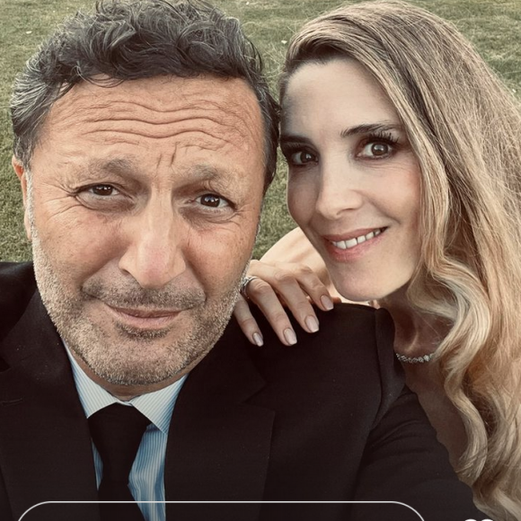 Arnaud Ducret a épousé sa compagne Claire Francisci pour la deuxième fois, Arthur présent - Instagram