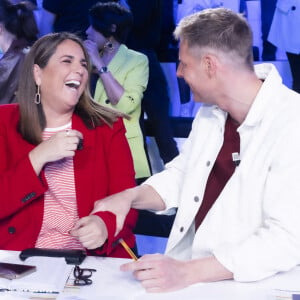 Exclusif - Valérie Benaim, Matthieu Delormeau - Enregistrement de l'émission "TPMP (Touche Pas à Mon Poste)", présentée par C.Hanouna et diffusée en direct sur C8 le 21 avril 2022 © Jack Tribeca / Bestimage 