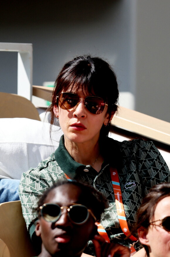 Nolwenn Leroy - Célébrités dans les tribunes des internationaux de France de Roland Garros à Paris le 30 mai 2022. © Cyril Moreau - Dominique Jacovides/Bestimage 