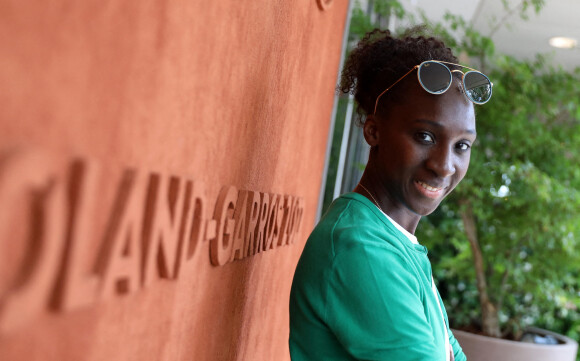 Eye Haïdara au village (jour 9) lors des Internationaux de France de Tennis de Roland Garros 2022 à Paris, France, le 30 mai 2022. © Dominique Jacovides/Bestimage 