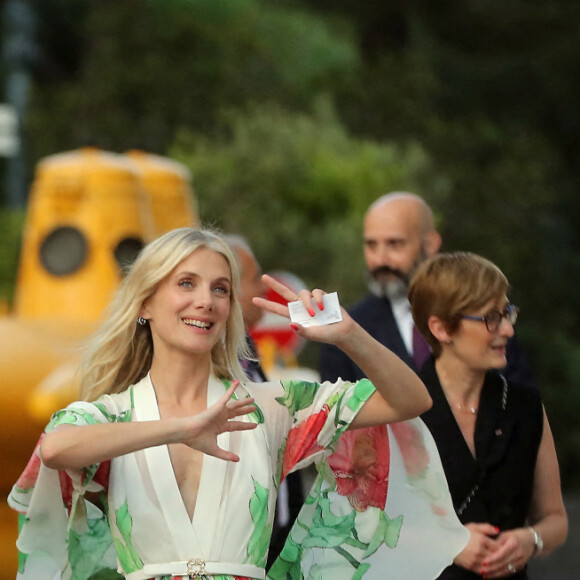 Le prince Albert II de Monaco et Mélanie Laurent - Le prince Albert II de Monaco inaugure l'exposition Mission Polaire avec Mélanie.Laurent, marraine de l'exposition, au musée océanographique de Monaco le 1er juin 2022. © Jean-François Ottonello / Nice Matin / Bestimage 