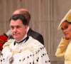 Le prince William, duc de Cambridge, et Catherine (Kate) Middleton, duchesse de Cambridge, Le prince Charles, prince de Galles, et Camilla Parker Bowles, duchesse de Cornouailles - - Les membres de la famille royale et les invités lors de la messe célébrée à la cathédrale Saint-Paul de Londres, dans le cadre du jubilé de platine (70 ans de règne) de la reine Elisabeth II d'Angleterre. Londres, le 3 juin 2022. 