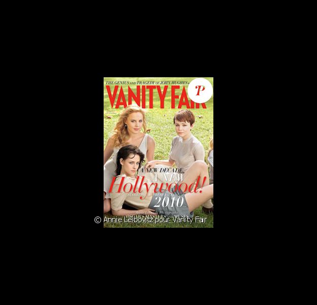 La couverture de Vanity Fair réalisée par Annie Leibovitz avec Kristen Stewart, Abbie Cornish et Carey Mulligan - édition mars 2010