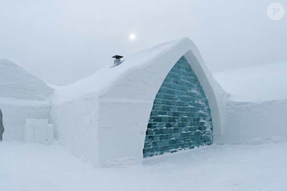 Cet hôtel est construit complétement en glace !