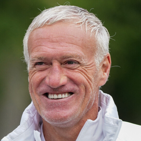 Didier Deschamps - Entrainement de l'Equipe de France A au Centre National du Football, à Clairefontaine-en-Yvelines.