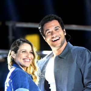 Exclusif - No Tabloids - Amir Haddad a chanté, pour la première fois sur scène, avec sa femme Lital (enceinte) - Enregistrement de l'émission "La Chanson de l'Année 2022" à Toulon, diffusée le 4 juin sur TF1. © Bruno Bebert / Bestimage