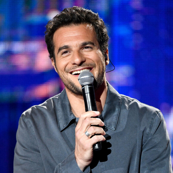 Exclusif - No Tabloids - Amir Haddad a chanté, pour la première fois sur scène, avec sa femme Lital (enceinte) - Enregistrement de l'émission "La Chanson de l'Année 2022" à Toulon, diffusée le 4 juin sur TF1. © Bruno Bebert / Bestimage