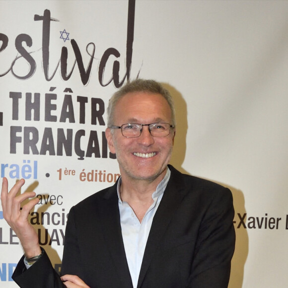 Laurent Ruquier lors de la 3ème soirée du 1er festival du théâtre français organisé par S. Suissa, avec la pièce "Horowitz, le pianiste du siècle" au théâtre Beit HaChayal, à Tel Aviv, Israël, le dimanche 29 octobre 2017. © Erez Lichtfeld/Bestimage