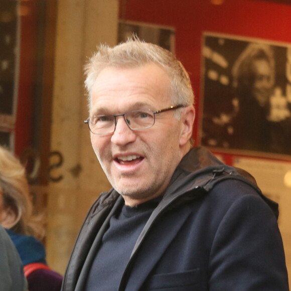 Laurent Ruquier - Cérémonie en hommage à Paul Wermus au Cinéma Mac Mahon à Paris le 21 septembre 2017.