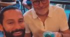 Laurent Ruquier et son compagnon Hugo Manos en amoureux en Grèce