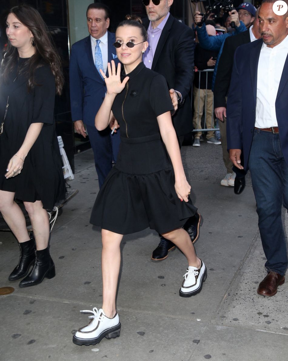 Millie Bobby Brown, 15 ans, participe à l'émission Good Morning America