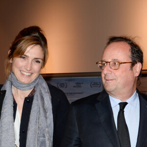 Julie Gayet et François Hollande - Première du film "The Ride" au MK2 Bibliothèque à Paris. Le 26 janvier 2018 © Coadic Guirec / Bestimage 