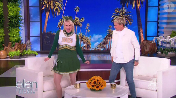 Rebel Wilson sur le plateau de l'émission "The Ellen Show" à Los Angeles, le 12 mai 2022. 