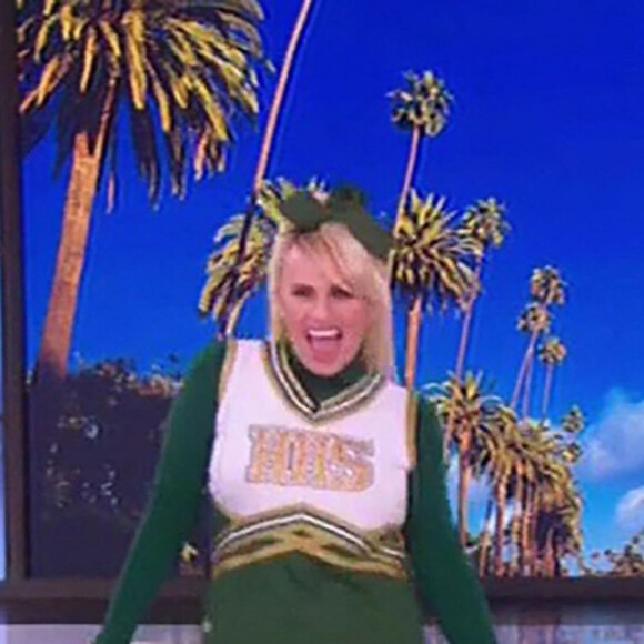 Rebel Wilson sur le plateau de l'émission "The Ellen Show" à Los Angeles, le 12 mai 2022. 