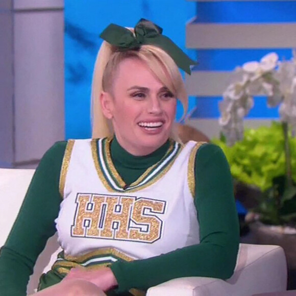 Rebel Wilson sur le plateau de l'émission "The Ellen Show" à Los Angeles, le 12 mai 2022. 