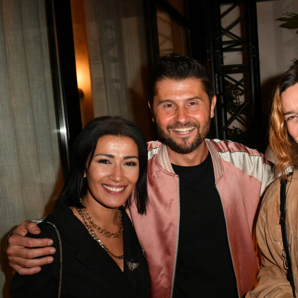 Karima Charni, Christophe Beaugrand, Fauve Hautot , Tayc lors de l'anniversaire (trois ans) de l'hôtel Les Jardins du Faubourg à Paris le 9 juin 2022.  © Veeren / Bestimage