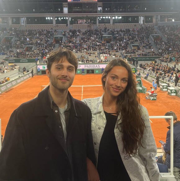 Tomathy Whyte et Jenaye Noah à Roland Garros