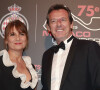 Jean-Luc Reichmann et sa femme Nathalie - Gala du 75ème Grand Prix de Monaco le 28 mai 2017. © Claudia Albuquerque/Bestimage 