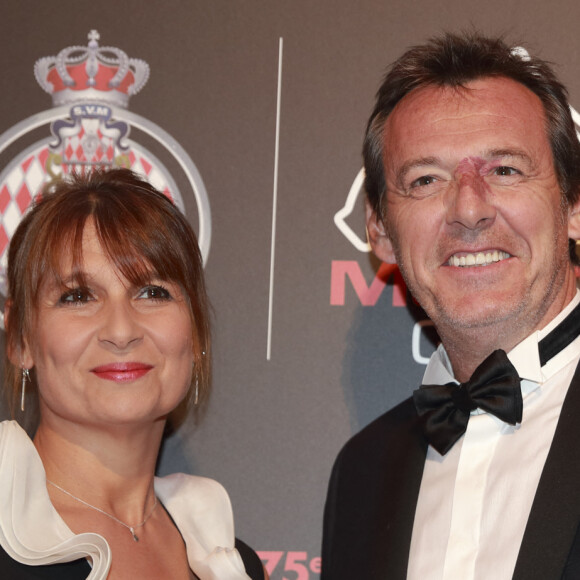 Jean-Luc Reichmann et sa femme Nathalie - Gala du 75ème Grand Prix de Monaco le 28 mai 2017. © Claudia Albuquerque/Bestimage 