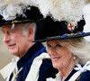 Le prince Charles et Camilla Parker Bowles - Cérémonie de l'ordre de la Jarretière à la chapelle Saint-Georges du château de Windsor. Londres