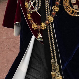 Le prince Charles et Camilla Parker Bowles - Cérémonie de l'ordre de la Jarretière à la chapelle Saint-Georges du château de Windsor. Londres, la 13 juin 2022.