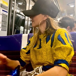 Clotilde Courau sur une photo de sa fille Vittoria.