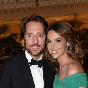 Ophélie Meunier et son mari Mathieu Vergne lors du gala de l'association "Les bonnes fées" à l'InterContinental Paris le 14 juin 2022. © Rachid Bellak / Bestimage 