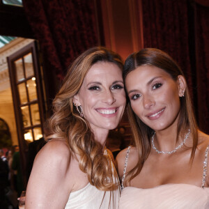 Sophie Thalmann, miss France 1998 et Camille Cerf, miss France 2015 lors du gala de l'association "Les bonnes fées" à l'InterContinental Paris le 14 juin 2022. © Rachid Bellak / Bestimage