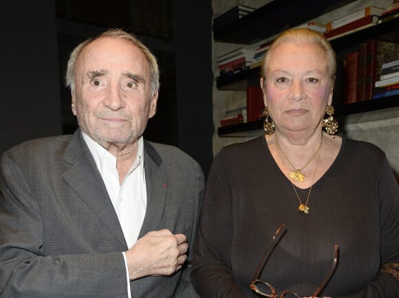 Claude Brasseur et sa femme Michèle Cambon-Brasseur.