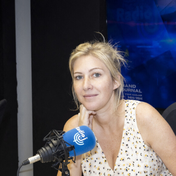Amanda Sthers était l'invitée de S.Nadjar à Radio J. Paris, le 16 juin 2022. © Jack Tribeca / Bestimage