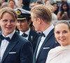 Le prince Sverre Magnus de Norvège, Marius Hoelby, La princesse Ingrid Alexandra de Norvège, la princesse Mette-Marit de Norvège, Le prince Haakon de Norvège - Soirée de gala à l'occasion du 18 ème anniversaire de la princesse Ingrid Alexandra de Norvège à Oslo, le 16 juin 2022. 