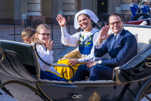 Célébrations de la fête nationale à Stockholm, Suède, 6 juin 2022. 