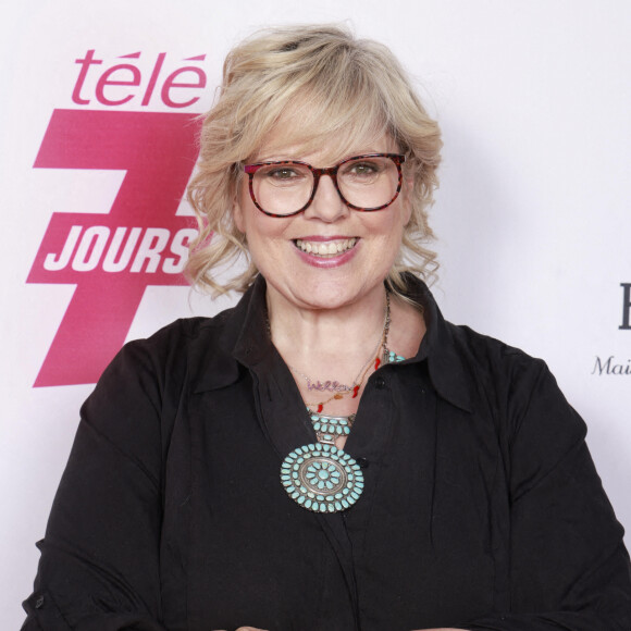 Exclusif - Laurence Boccolini - Soirée "Télé 7 Jours Summer Party" au restaurant "Monsieur Bleu" à Paris. © Christophe Aubert via Bestimage