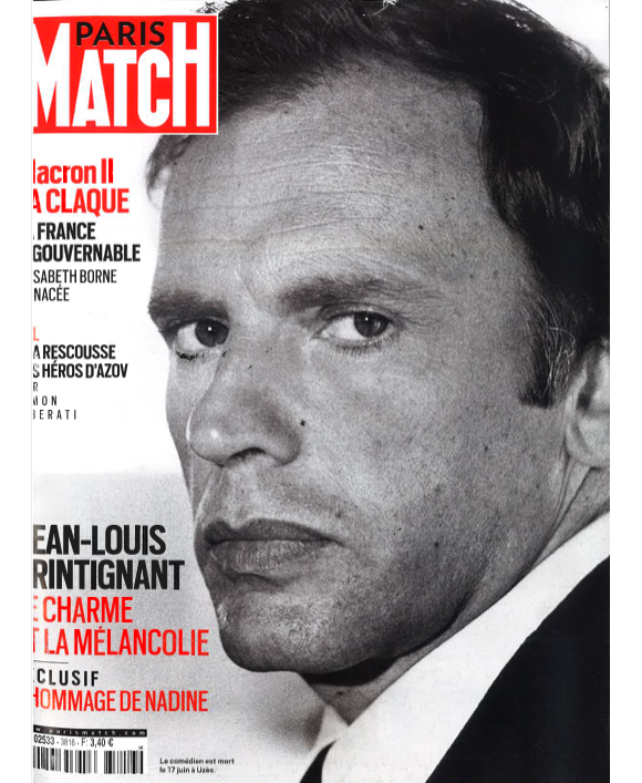 Le magazine Paris Match du 23 juin 2022