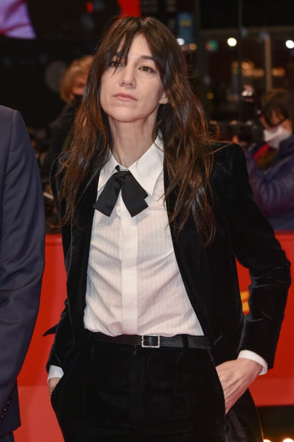 Charlotte Gainsbourg à la première du film "Les passagers de la nuit" lors de la 72ème édition du festival international du film de Berlin (La Berlinale 2022), le 13 février 2022.